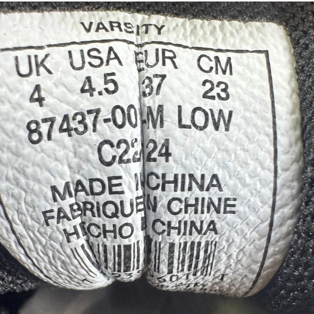 K-Swiss Tubes Comfort 200 Womens Black Athletic Training Shoes Sneakers 4.5